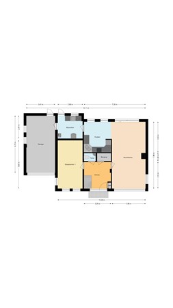 Floorplan - Onderweg 28, 2742 LC Waddinxveen